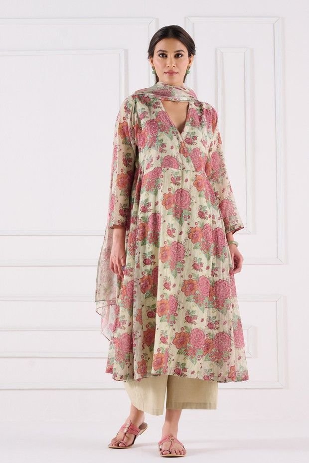 printed cotton kurti, best cotton kurti set in tirur